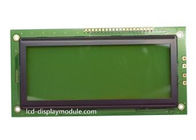 affichage graphique de l'affichage à cristaux liquides 192 x 64 5V, module transmissif d'affichage à cristaux liquides d'ÉPI de vert jaune de STN