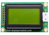MPU du caractère 4bit 8bit du module 8x2 d'affichage d'affichage à cristaux liquides de matrice de points de vert jaune