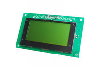 Résolution d'ÉPI d'écran de visualisation d'affichage à cristaux liquides de vert jaune 128 * 64 pour le connecteur du volet FPC