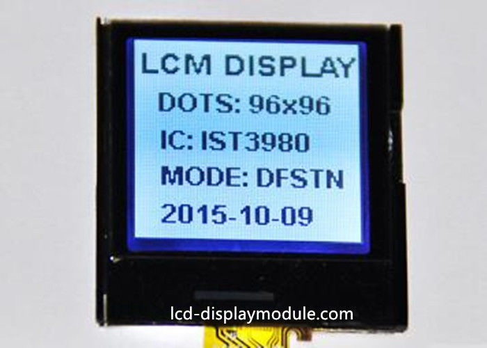 Négatif 96 x de DFSTN module LED blanche d'affichage de l'affichage à cristaux liquides 96 visionnement de 22.135mm * 22,135 millimètres