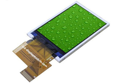 Écran blanc de TFT LCD de contre-jour QVGA 240 x 320 avec l'interface de RVB 12 heures
